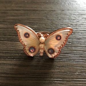 Betsey Johnson butterfly ring size 7
